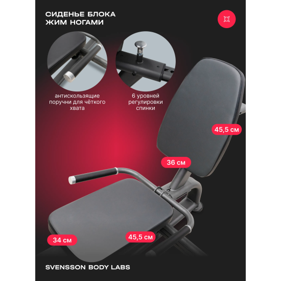 Силовой комплекс полукоммерческий SVENSSON BODY LABS RIGEL PLUS PRO