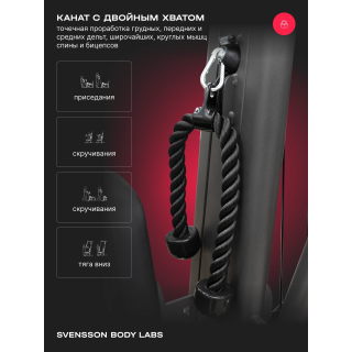 Силовой комплекс полукоммерческий SVENSSON BODY LABS RIGEL PLUS PRO