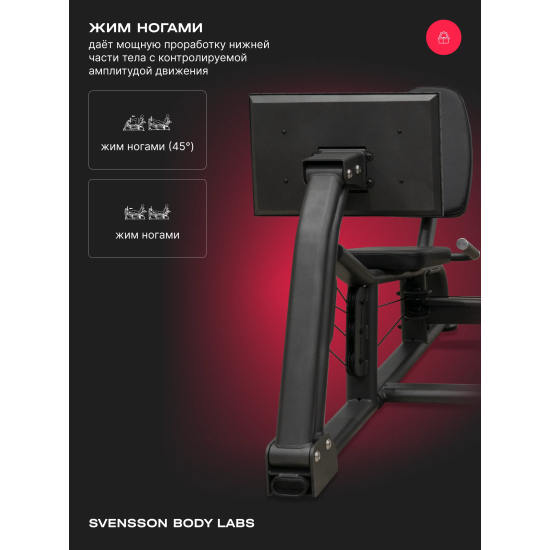 Силовой комплекс полукоммерческий SVENSSON BODY LABS RIGEL PLUS PRO