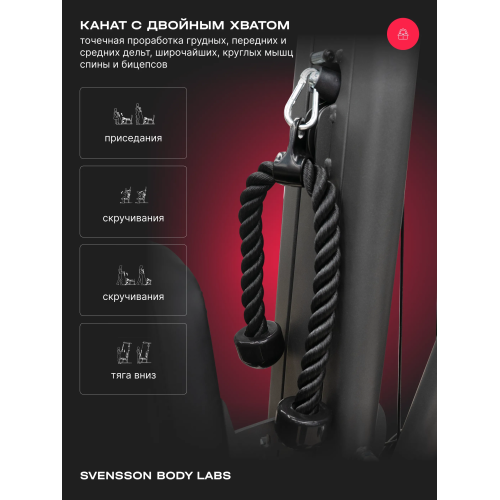 Силовой комплекс полукоммерческий SVENSSON BODY LABS RIGEL PRO