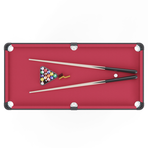 Игровой стол - бильярд DFC 54" 135 x 65 см, красный