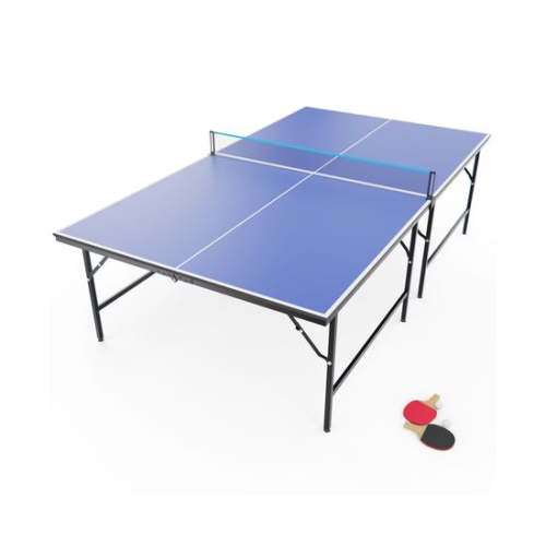 Теннисный стол DFC RQ24002, размер по стандарту ITTF 274 x 152, с сеткой и ракетками