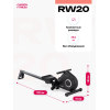 Гребной тренажер домашний CARBON FITNESS RW20