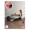 Гребной тренажер домашний CARBON FITNESS RW70