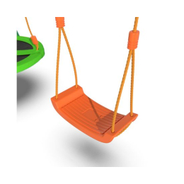 Детский комплекс DFC MULTIPLAY качели: верёвочные, для малышей, гнездо; горка