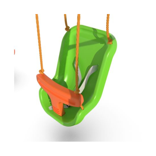 Детский комплекс DFC MULTIPLAY качели: верёвочные, для малышей, гнездо; горка