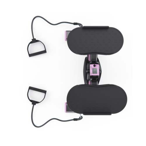 Балансировочный степпер DFC SC-S012E / pink с эспандерами