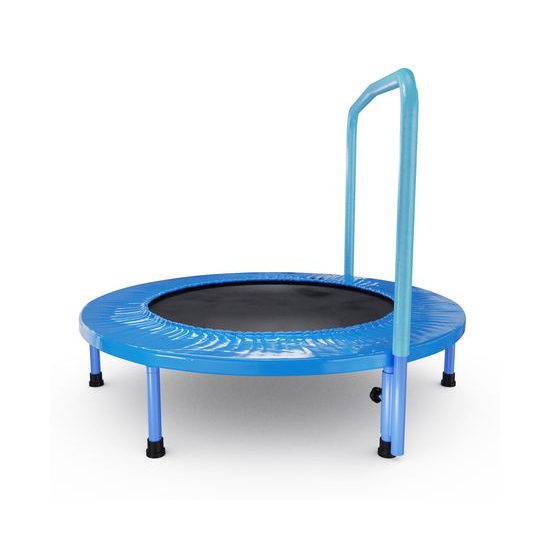 Батут с поручнем DFC JUMPFIT 36'' синий