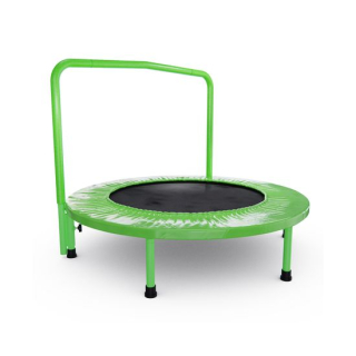 Батут с поручнем DFC JUMPFIT 36'' зеленый