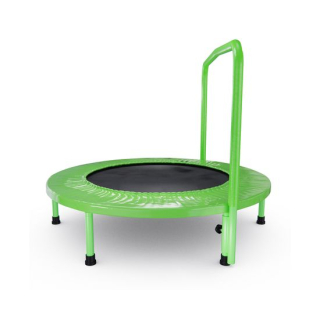 Батут с поручнем DFC JUMPFIT 36'' зеленый