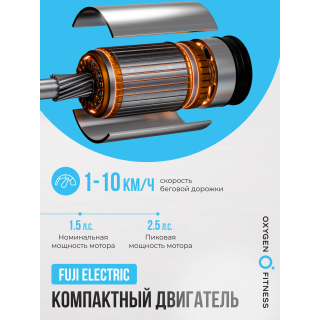 Беговая дорожка домашняя OXYGEN FITNESS SELENI PLUS