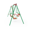 Детский комплекс DFC качели: планер, лодка и верёвочные