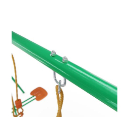 Детский комплекс DFC качели: планер, лодка и верёвочные