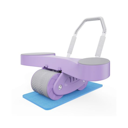 Тренажёр для пресса AB Roller SND-P фиолетовый с ковриком 34 х 17 x 0.6 cм
