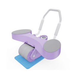 Тренажёр для пресса AB Roller SND-P фиолетовый с ковриком 34 х 17 x 0.6 cм