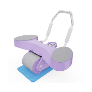 Тренажёр для пресса AB Roller SND-P фиолетовый с ковриком 34 х 17 x 0.6 cм