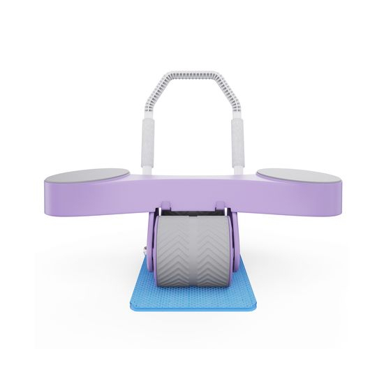 Тренажёр для пресса AB Roller SND-P фиолетовый с ковриком 34 х 17 x 0.6 cм