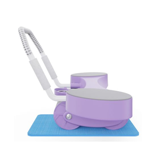 Тренажёр для пресса AB Roller SND-P фиолетовый с ковриком 34 х 17 x 0.6 cм