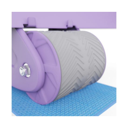 Тренажёр для пресса AB Roller SND-P фиолетовый с ковриком 34 х 17 x 0.6 cм