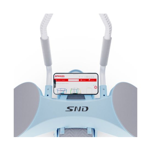 Тренажёр для пресса AB Roller SND голубой с ковриком 34 х 17 x 0.6 cм