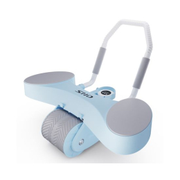 Тренажёр для пресса AB Roller SND голубой с ковриком 34 х 17 x 0.6 cм