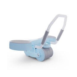 Тренажёр для пресса AB Roller SND голубой с ковриком 34 х 17 x 0.6 cм