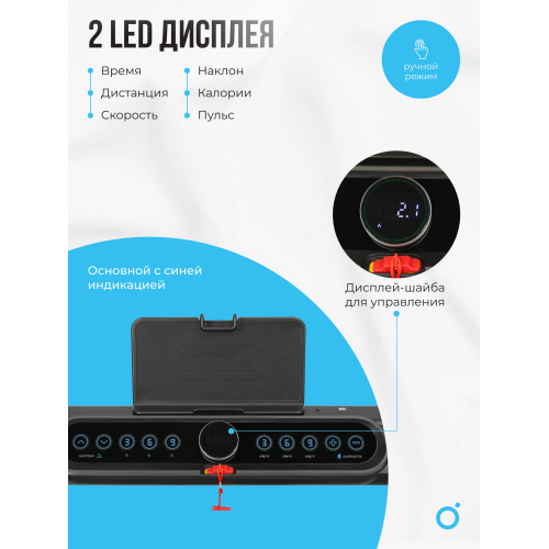 Беговая дорожка домашняя OXYGEN FITNESS SPEEDSTER