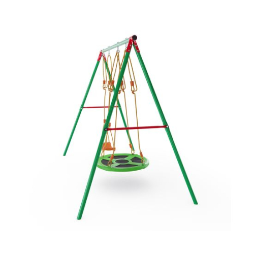 Детский комплекс DFC качели: верёвочные и гнездо