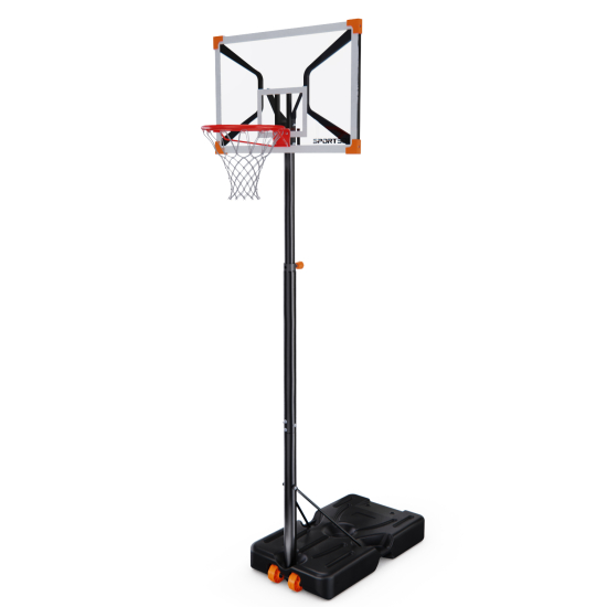 Баскетбольная мобильная стойка DFC SPORTSOUL, 112 х 72 x 0.2 см