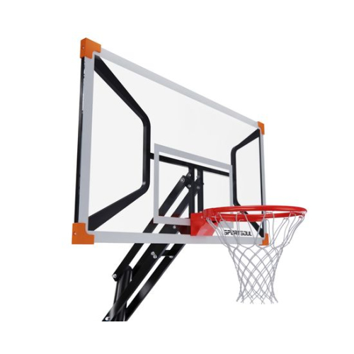 Баскетбольная мобильная стойка DFC SPORTSOUL, 137 х 84 x 0.3 см