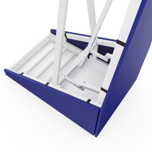 Баскетбольная мобильная стойка DFC STAND72G PRO