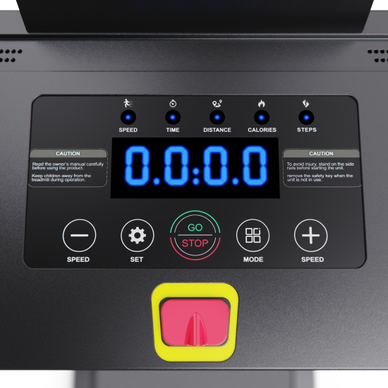 Беговая дорожка с поручнем DFC SpeedSports T-BA-310, 100 х 38 см / Bluetooth
