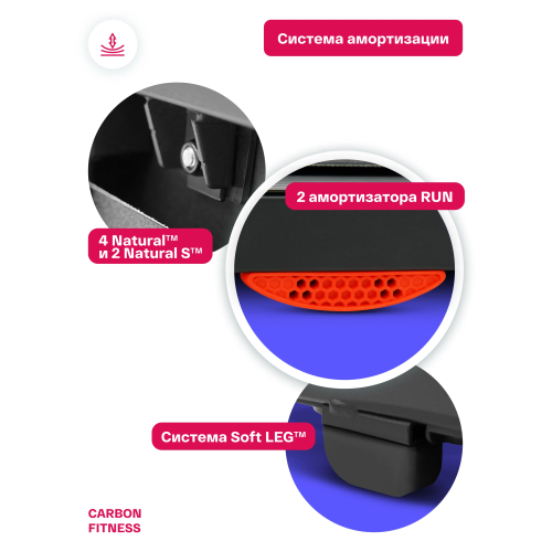 Беговая дорожка домашняя CARBON FITNESS T170