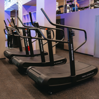 Беговая дорожка профессиональная BRONZE GYM T940M CATERPILLAR