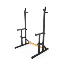 Стойка для штанги с подстраховкой DFC Y-GYM TF-63, с упорами для отжиманий