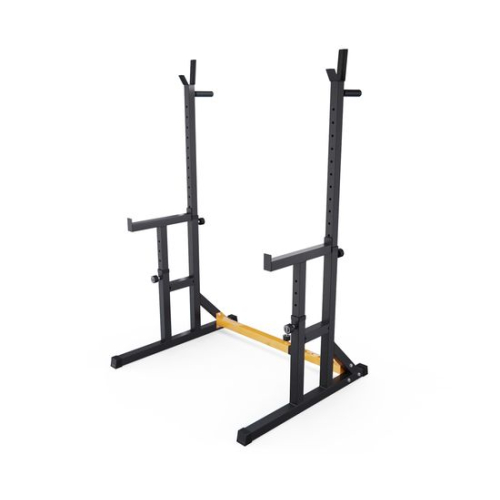 Стойка для штанги с подстраховкой DFC Y-GYM TF-63, с упорами для отжиманий