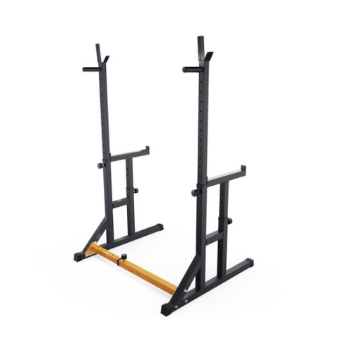 Стойка для штанги с подстраховкой DFC Y-GYM TF-63, с упорами для отжиманий