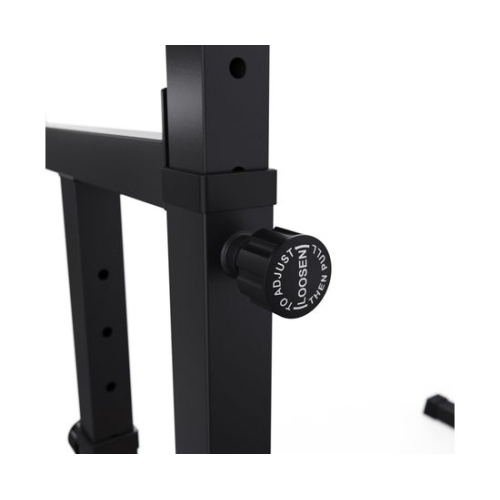 Стойка для штанги с подстраховкой DFC Y-GYM TF-63, с упорами для отжиманий