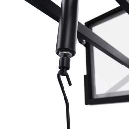 Баскетбольный щит DFC со съёмным регулятором высоты, стекло 12 мм, 180 х 105 см