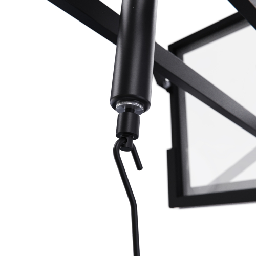 Баскетбольный щит DFC со съёмным регулятором высоты, стекло 12 мм, 180 х 105 см