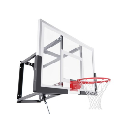 Баскетбольный щит DFC со съёмным регулятором высоты, стекло 6 мм, 110 х 70 см