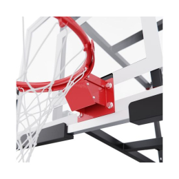 Баскетбольный щит DFC со съёмным регулятором высоты, стекло 6 мм, 110 х 70 см