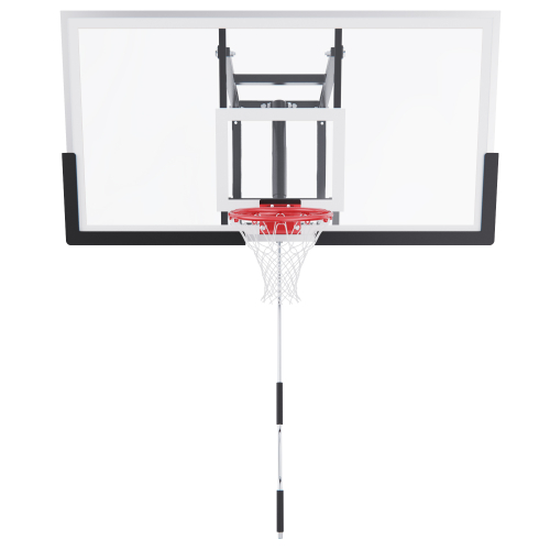 Баскетбольный щит DFC со съёмным регулятором высоты, стекло 8 мм, 152 х 80 см