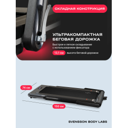 Беговая дорожка домашняя SVENSSON BODY LABS THRIVE