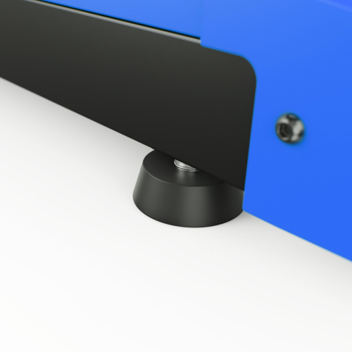 Беговая дорожка - вибротренажер 2 в 1 DFC Oriole, 87 х 37,5 см, синяя