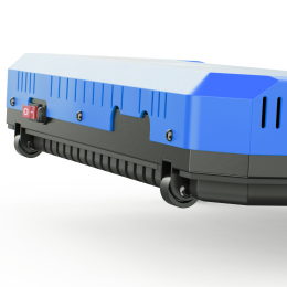 Беговая дорожка - вибротренажер 2 в 1 DFC Oriole, 87 х 37,5 см, синяя