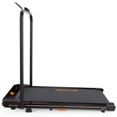 Беговая дорожка с поручнем DFC AXEFIT TM200-1HB, 94 х 39 см, черная