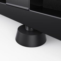 Беговая дорожка с поручнем DFC AXEFIT TM200-1HB, 94 х 39 см, черная