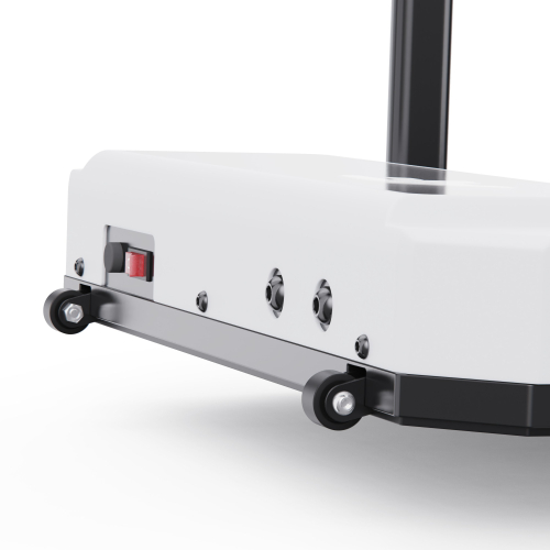 Беговая дорожка с поручнем DFC AXEFIT TM200-1HW, 94 х 39 см, белая