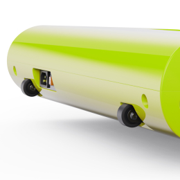 Беговая дорожка DFC AXEFIT TM200-3G, 95 х 40 см, зеленая